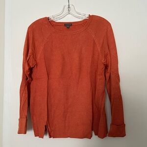 Lilla P Orange Knit Sweater